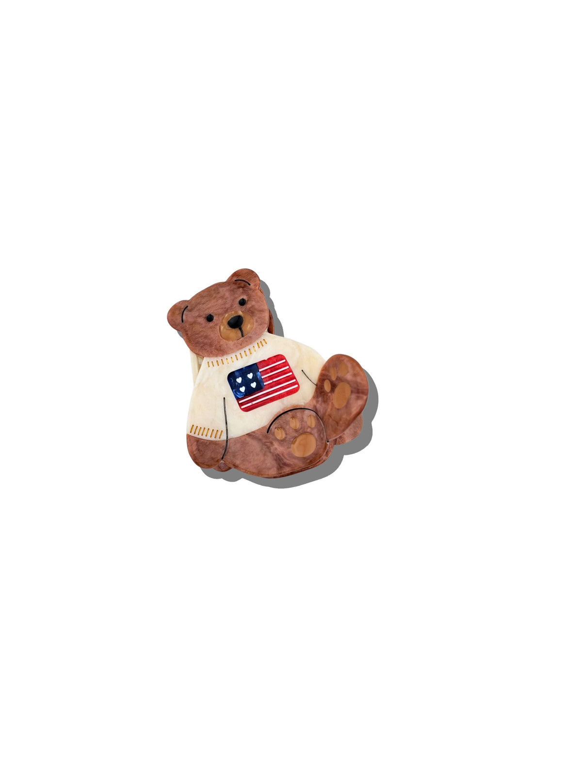 Teddy Bear Hair Clip