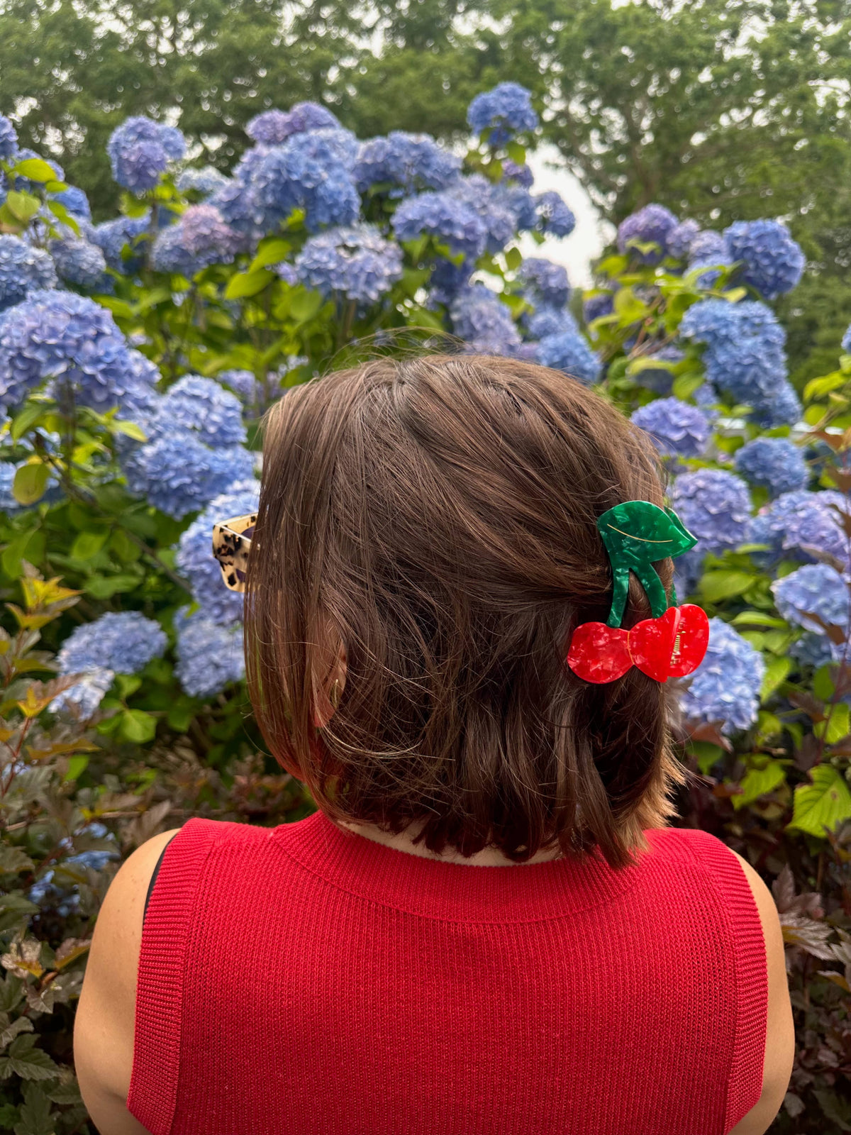 Cherry Hair Clip