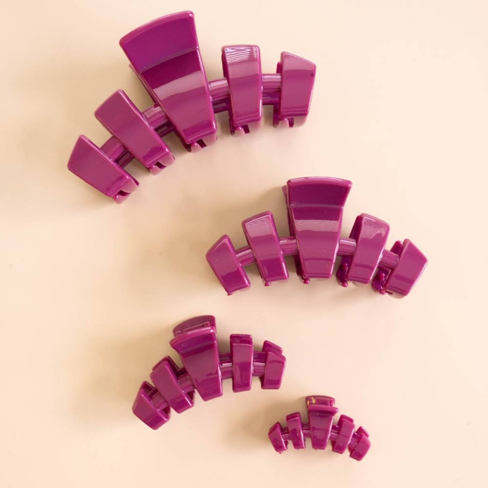 Teleties Mulberry Claw Clip