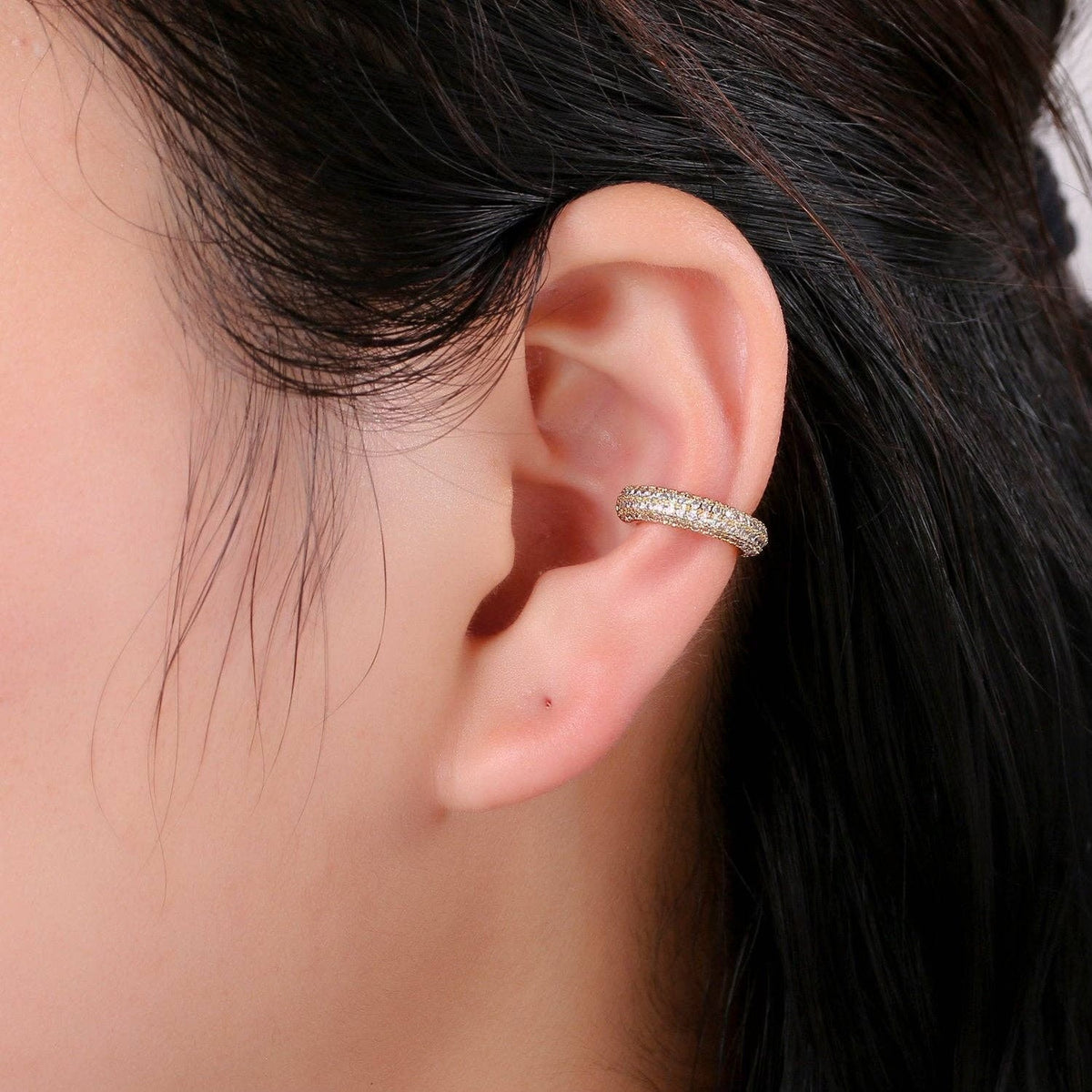 Gold Ear Cuff 16mm