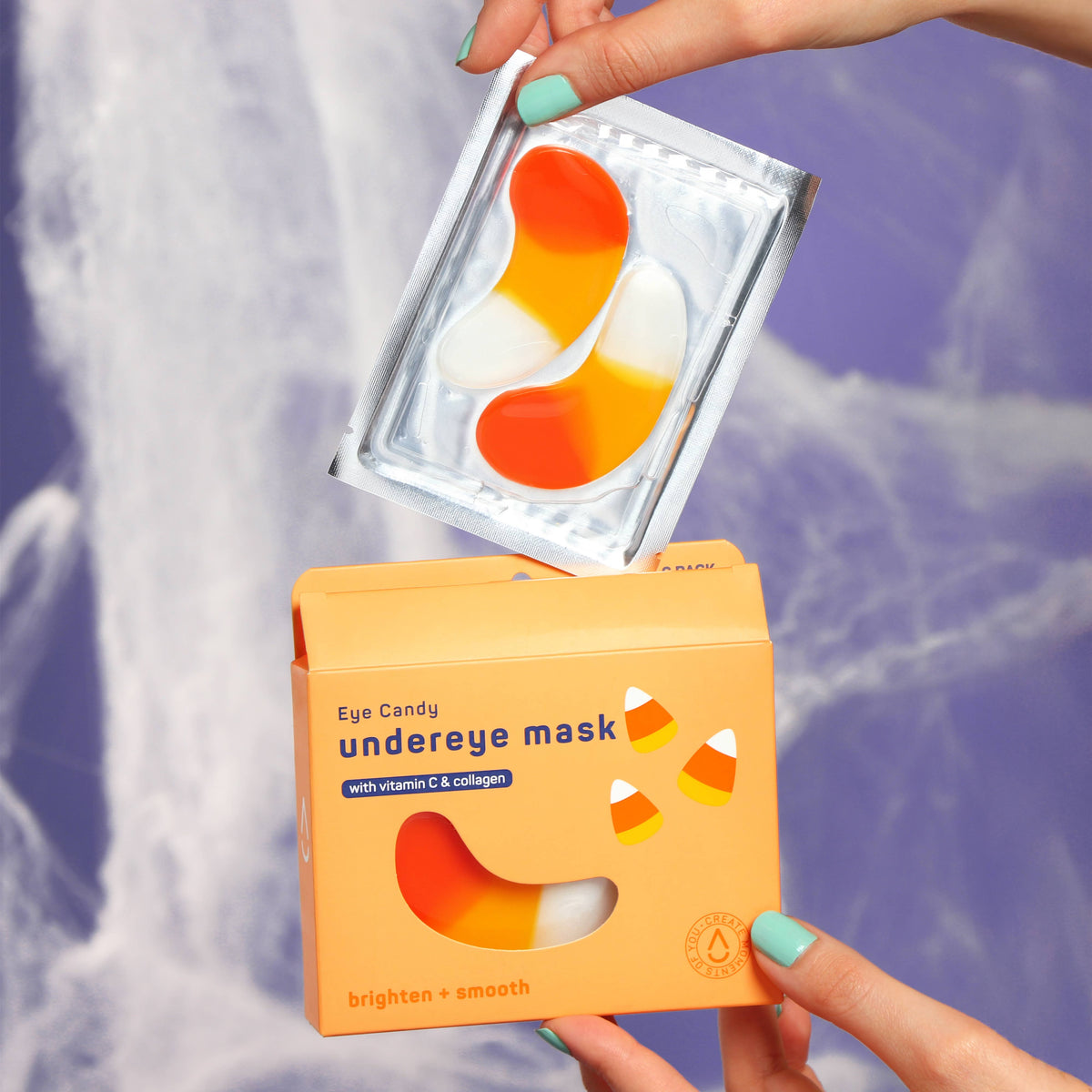 Candy Corn Undereye Patches