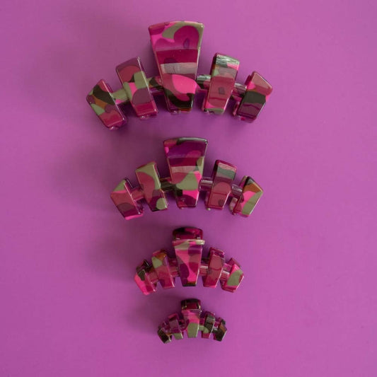 Teleties Garden Glam Claw Clip