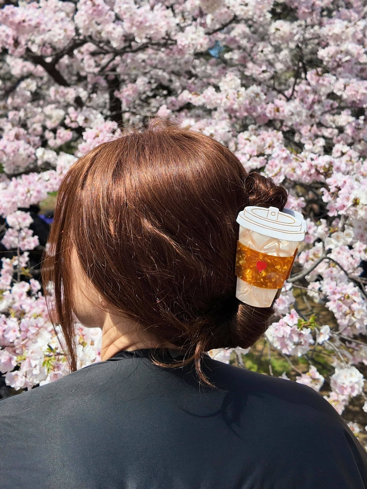Coffee Cup Hair Clip