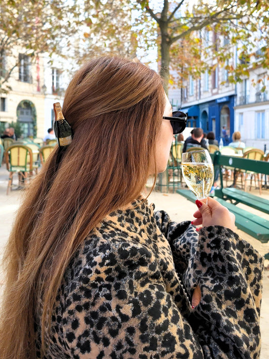 Champagne Hair Clip