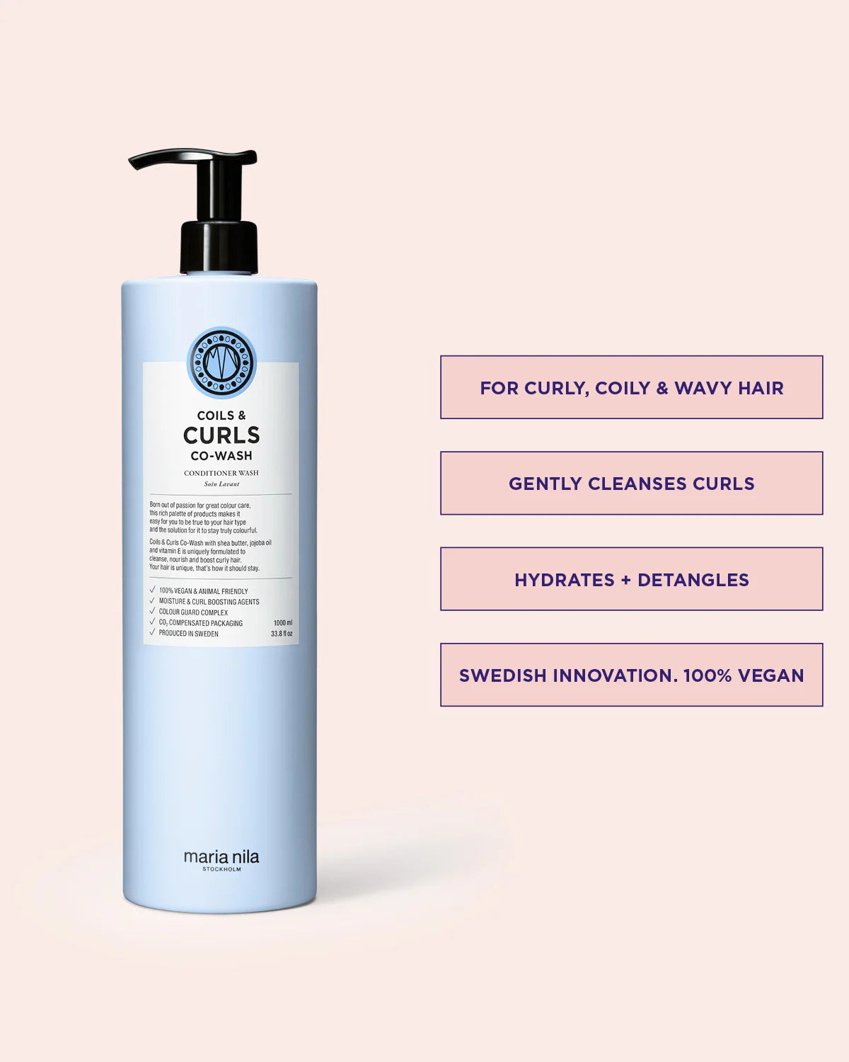 Coils & Curls Co-Wash Liter
